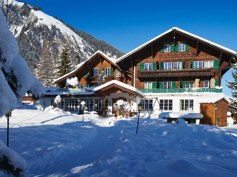 Hotel Waldrand Lenk Exterior photo