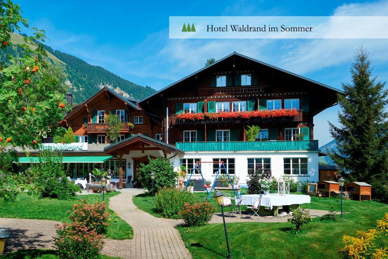 Hotel Waldrand Lenk Exterior photo