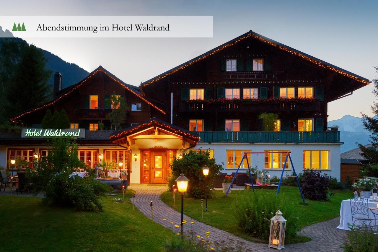 Hotel Waldrand Lenk Exterior photo